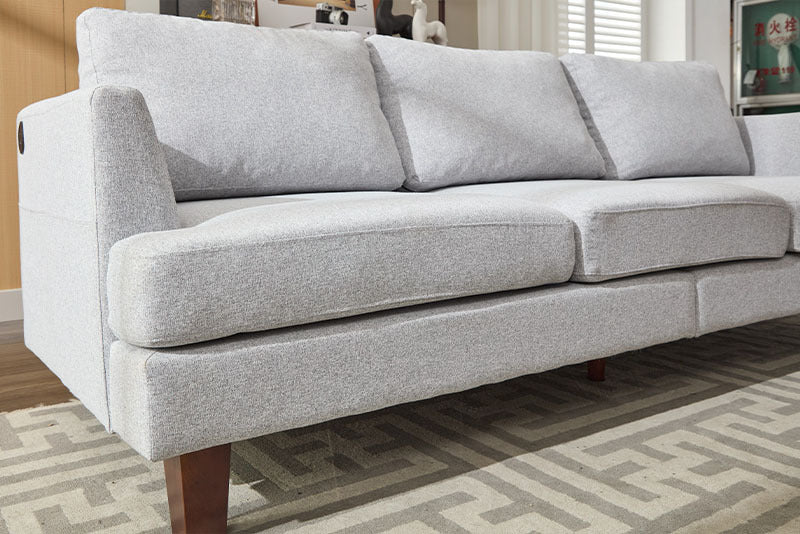 Couch Sofa with USB – Comfortable for Living Room, Bedroom, or Office