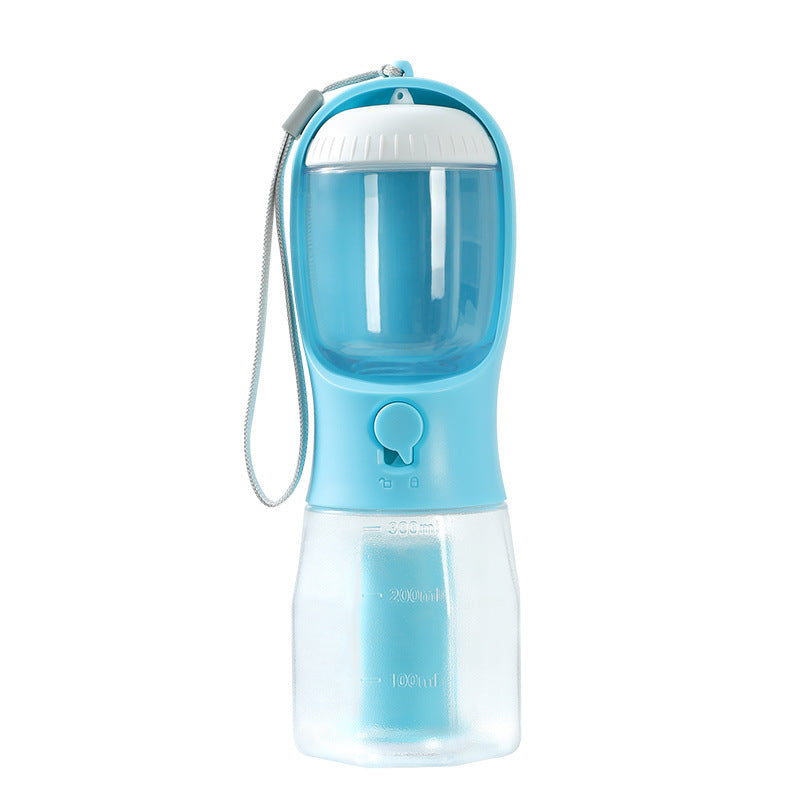 Portable 3 in 1 Pet Water Bottle and Feeder
