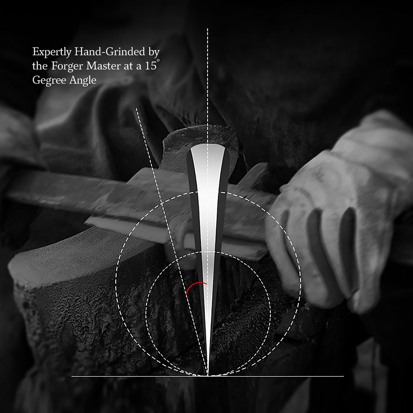 Kegani Chef Knife, 8 Inch Damascus Chefs Knife