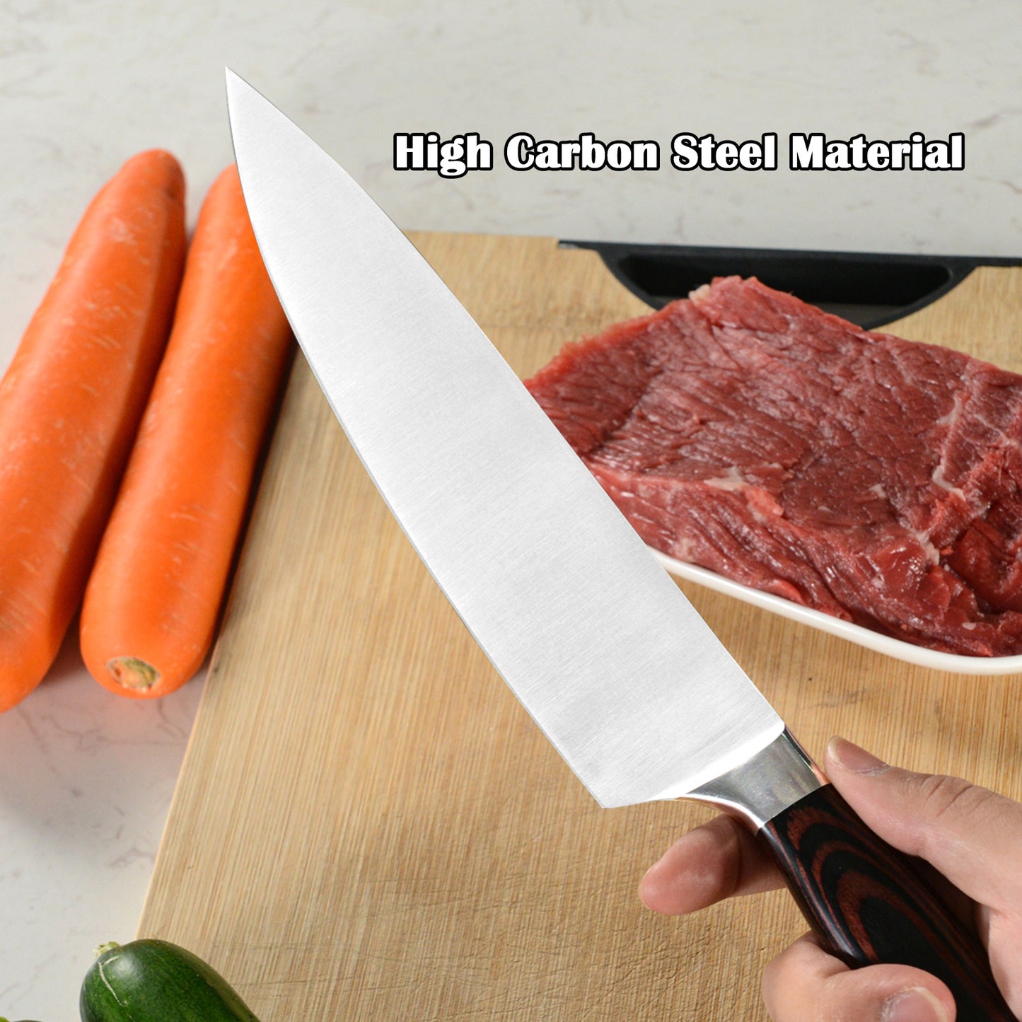 Kegani Japanese Chef Knife 8 Inch