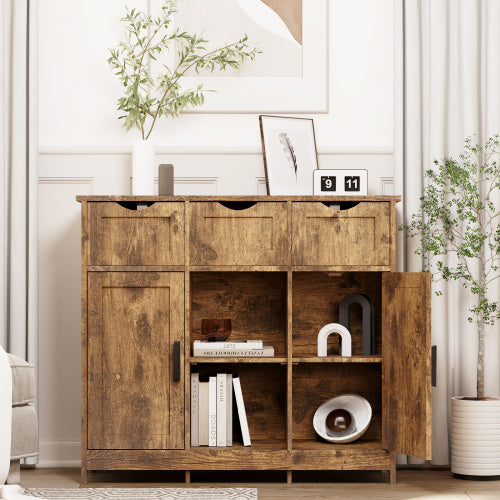 Wooden Storage Cabinet – Stylish & Functional Accent for Any Room