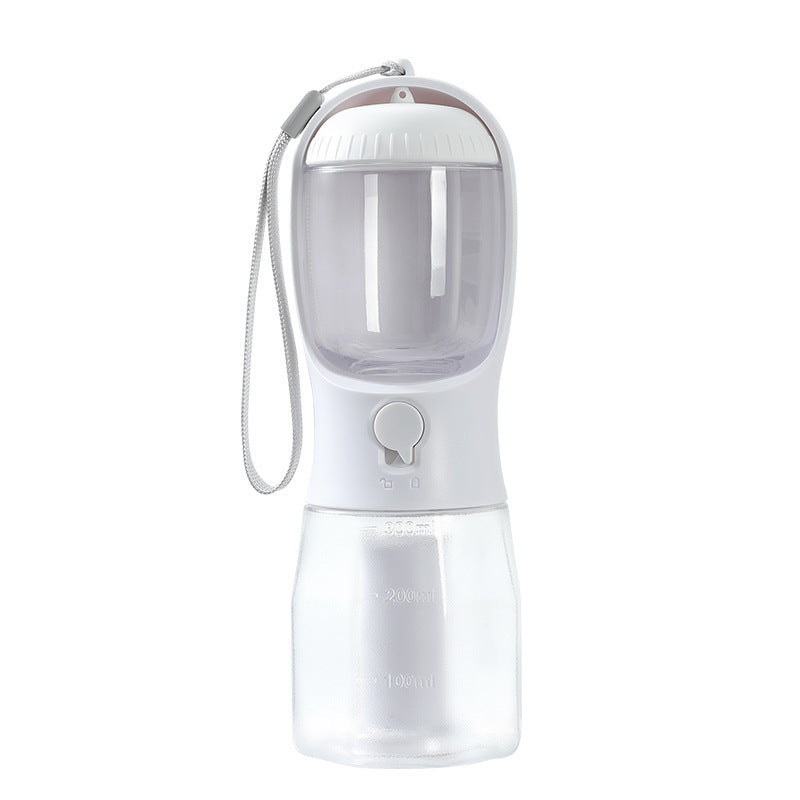 Portable 3 in 1 Pet Water Bottle and Feeder