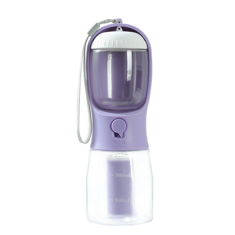 Portable 3 in 1 Pet Water Bottle and Feeder