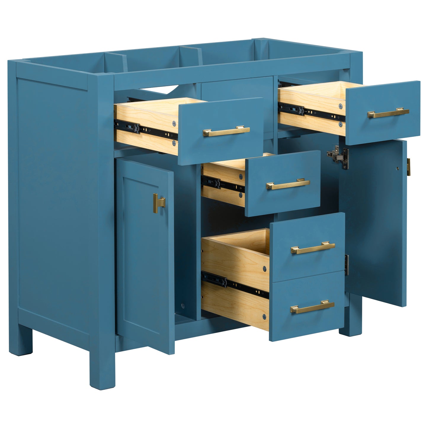 36" Modern Freestanding Bathroom Vanity – Elegant Storage Solution