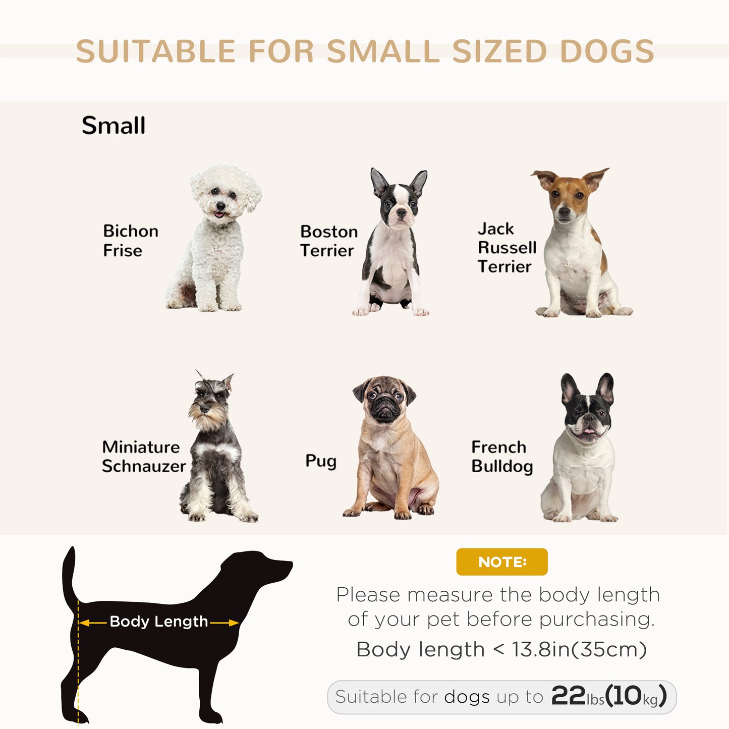 PawHut Luxury Small Dog Bed with Hidden Storage