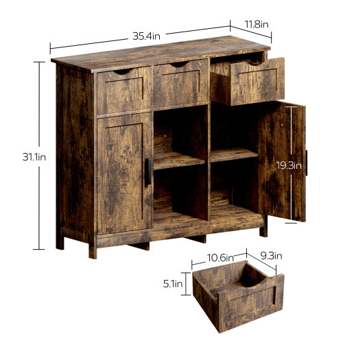 Wooden Storage Cabinet – Stylish & Functional Accent for Any Room
