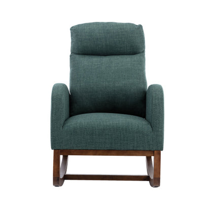 COOLMORE Emerald Glider Rocking Chair with Side Pocket