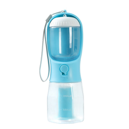 Portable 3 in 1 Pet Water Bottle and Feeder
