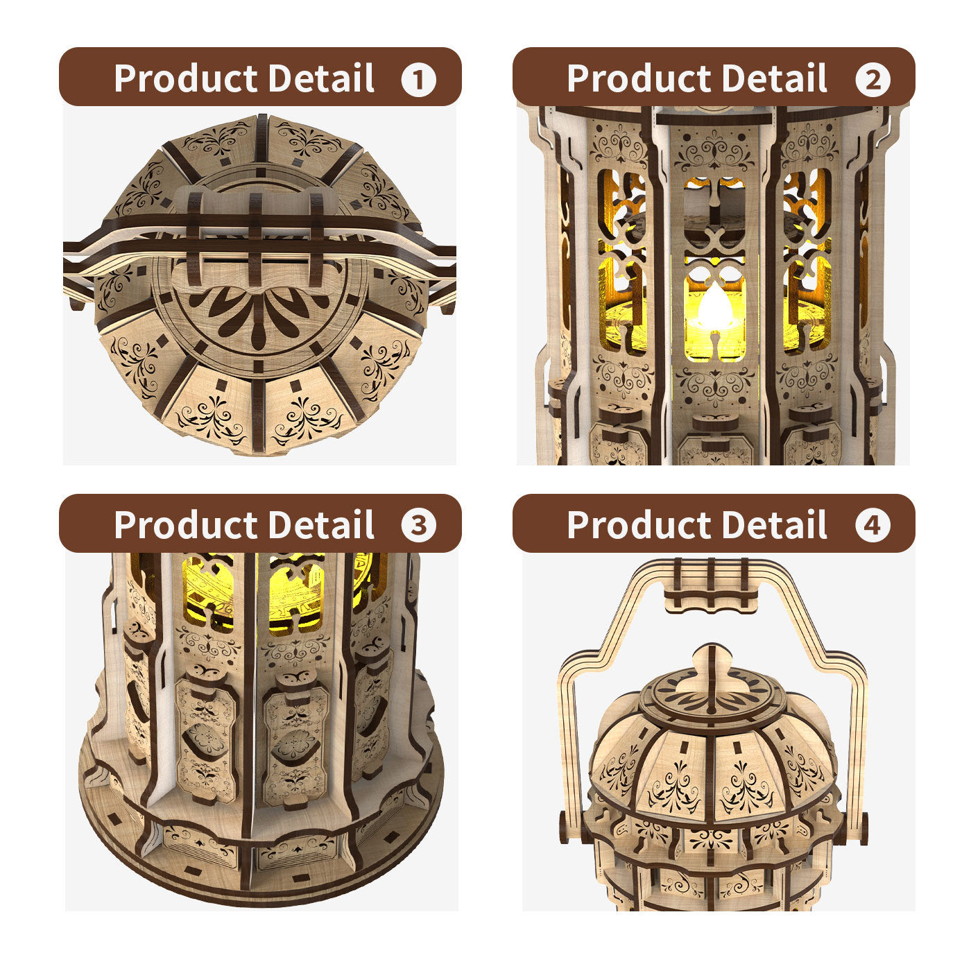 3D Puzzle - Baroque Brilliance Jigsaw Puzzle Toy