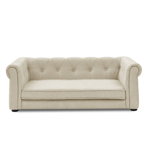 Elegant Elevated Pet Sofa – Modern Comfort for Your Furry Friend