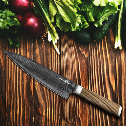 Kegani Chef Knife - 8 Inch Japanese Knife