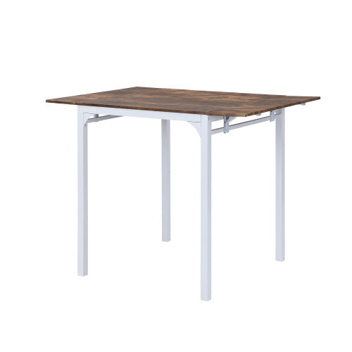 TOPMAX Farmhouse 5 Piece Dining Table Set