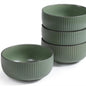 Ceramic Bowl Set - 4 Piece 46oz Kitchen Bowls