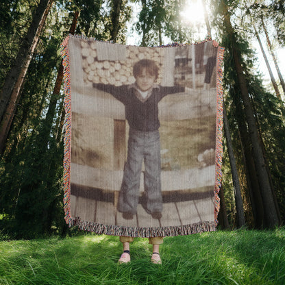 Personalized Portrait Blanket – Cozy, Meaningful, Timeless