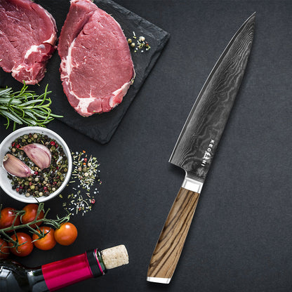 Kegani Chef Knife - 8 Inch Japanese Knife