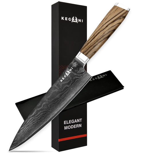 Kegani Chef Knife - 8 Inch Japanese Knife