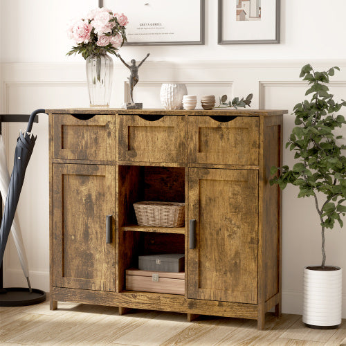 Wooden Storage Cabinet – Stylish & Functional Accent for Any Room