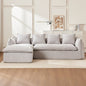 L-Shaped 3 Seater Sofa – Deep Seat, Comfy Sectional